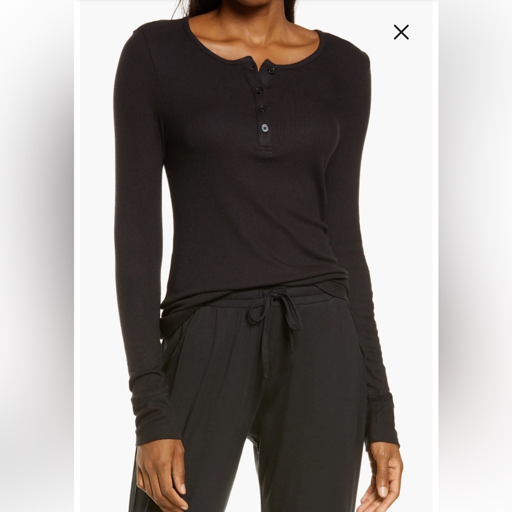 Tommy John ribbed lounge Henley